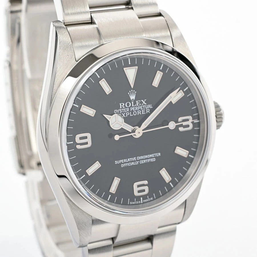 ROLEX BLACK WATCH - 4
