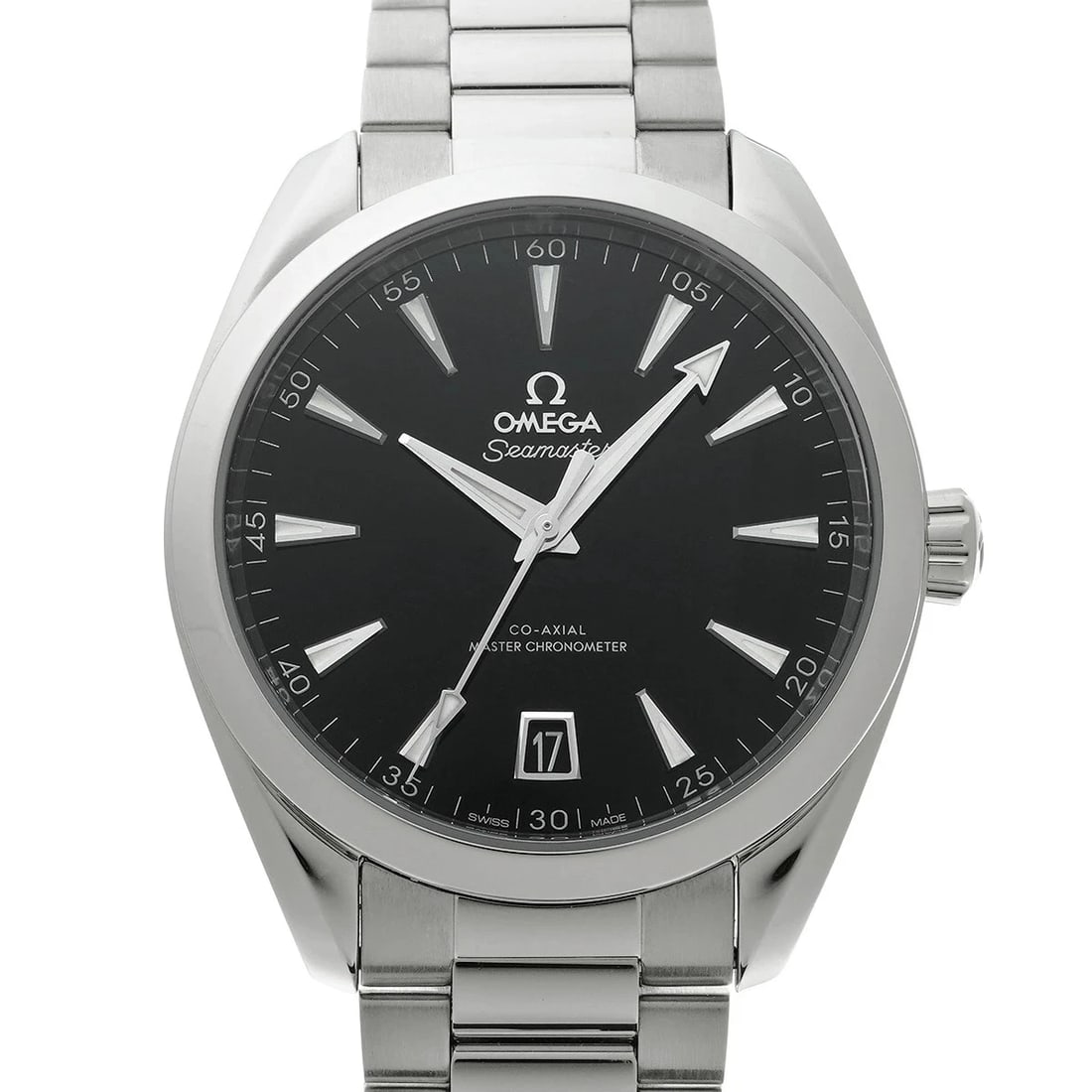 OMEGA WATCH BLACK WATCH: Omega Watch Black Watch Brand: OMEGA Type/Style: Wristwatch Material: Band Material Stainless Case Material Sapphire Crystal Color: Dial Color Black Size: Wrist Size 20.5cm Case Size 41 x 41 mm Ac