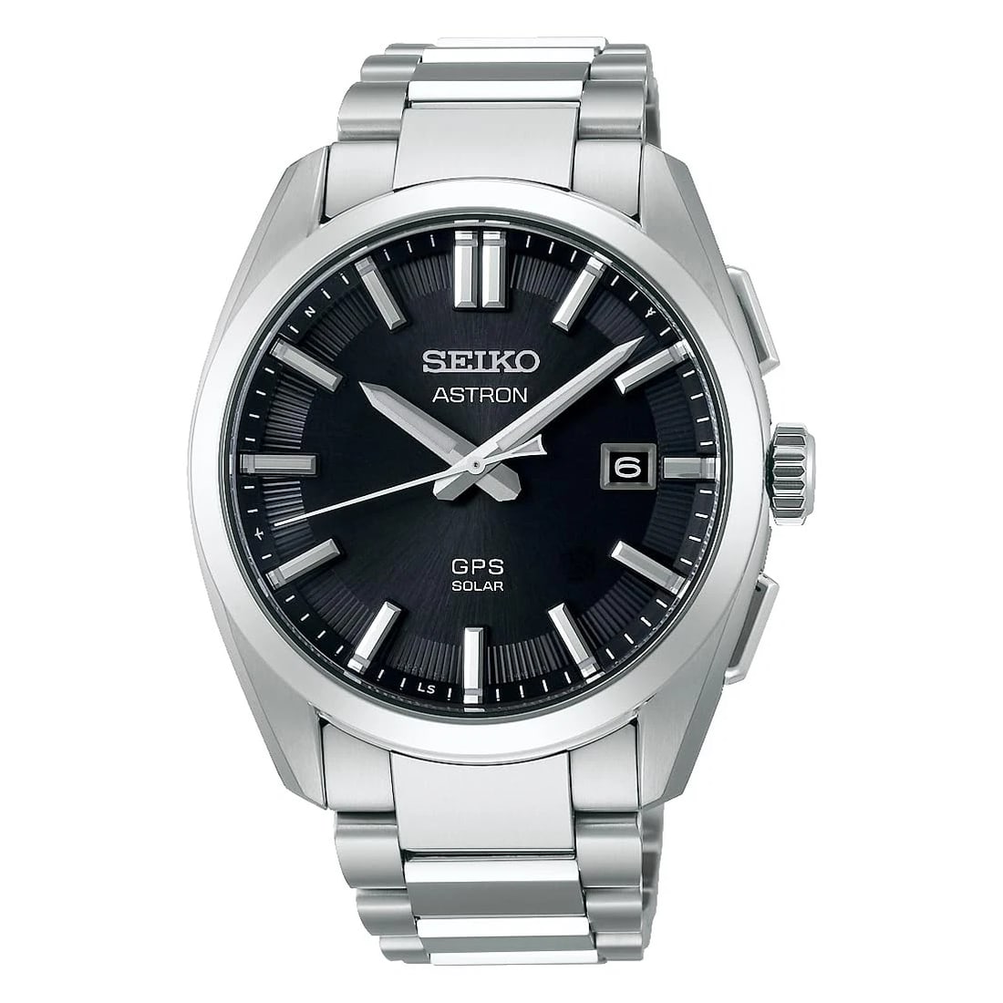 SEIKO ASTRON BLACK TITANIUM WATCH: Seiko Astron Black Titanium Watch Brand: Seiko Type/Style: Wristwatch Material: Case Material Titanium Band Material Titanium Color: Dial Color Band Color Silver Case Color Silver Dial Color Black