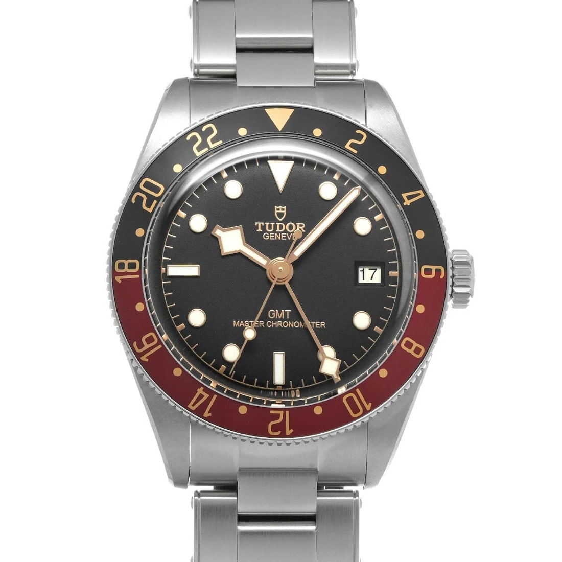 TUDOR BLACK WATCH: Tudor Black Watch Brand: TUDOR Type/Style: Wristwatch Material: Band Material Stainless Case Material Sapphire Crystal Color: Dial Color Black Size: Wrist Size 20.5cm Case Size 39 x 39 mm Accessor