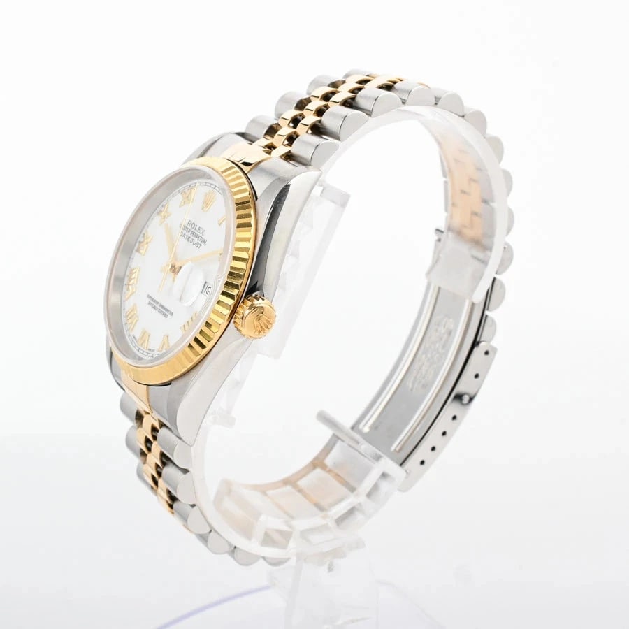 ROLEX WHITE WATCH - 2