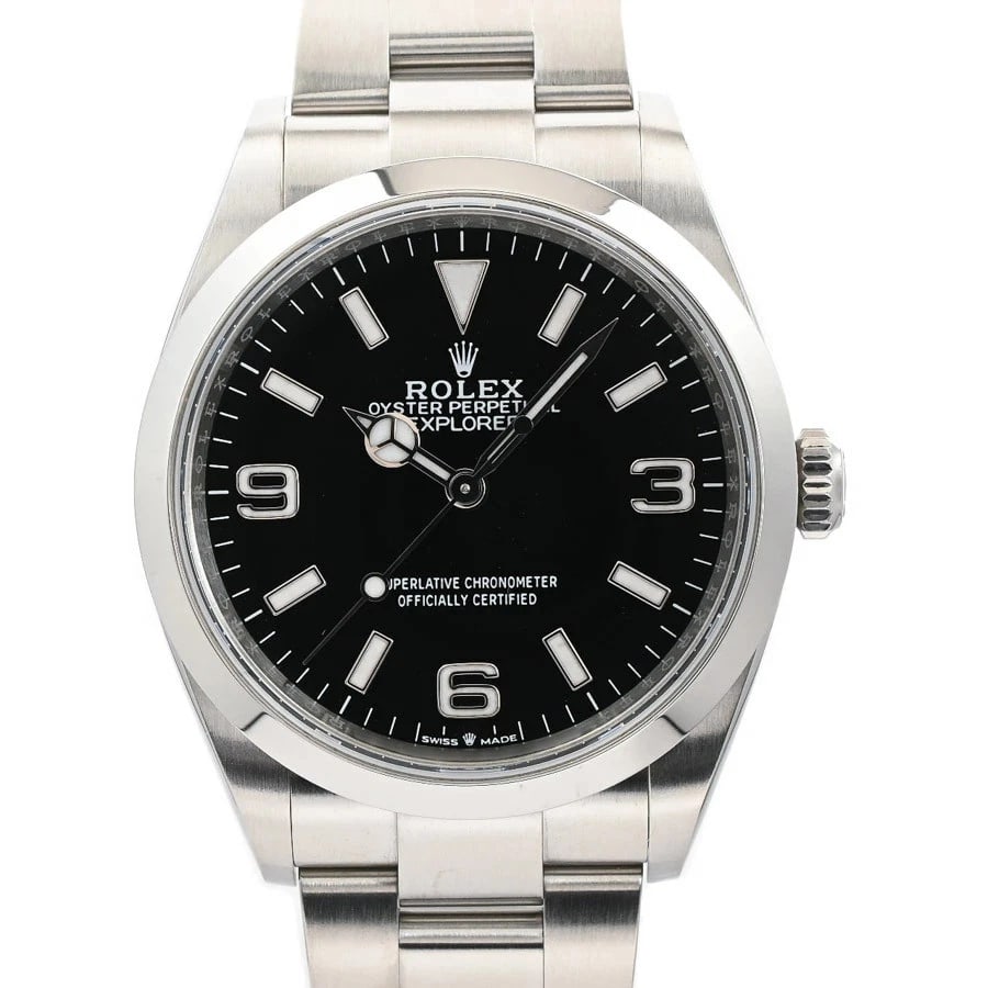 ROLEX BLACK WATCH: Rolex Black Watch Brand: ROLEX Type/Style: Wristwatch Material: Case Material N/A Band Material Stainless Steel Color: Dial Color Black Size: Wrist Size 18cm Case Size 36mm Accessories: None <