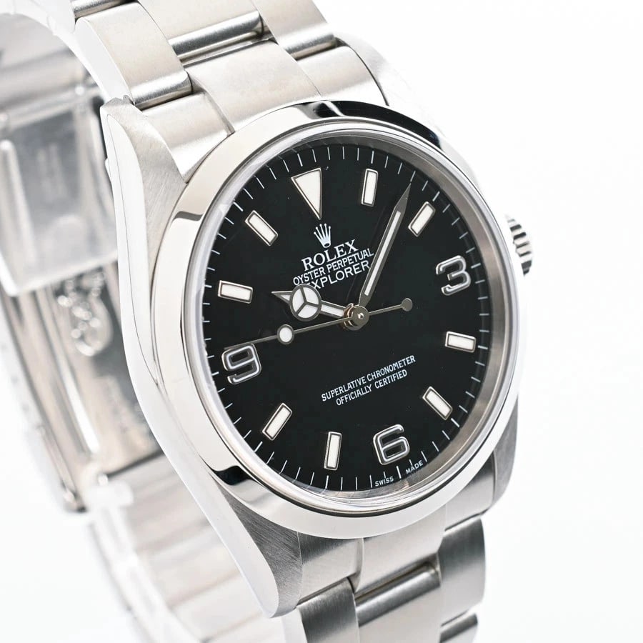 ROLEX BLACK WATCH - 4