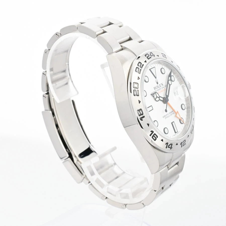 ROLEX WHITE WATCH - 3