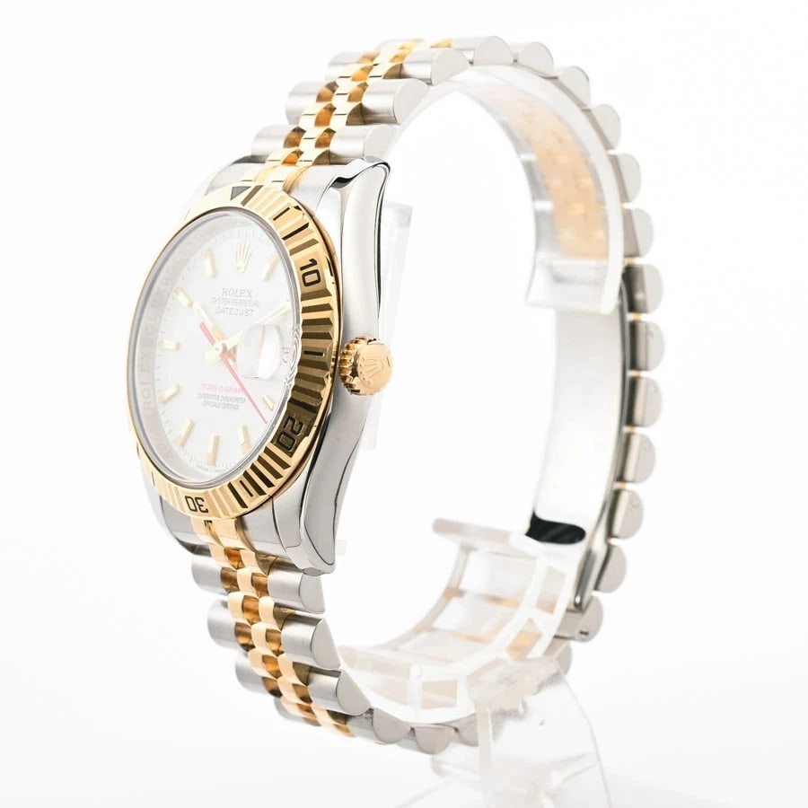ROLEX WHITE WATCH - 2