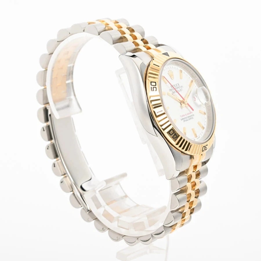 ROLEX WHITE WATCH - 3