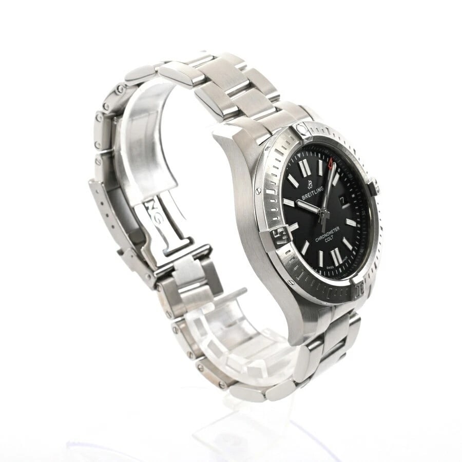 BREITLING AUTOMATIC BLACK WATCH - 3