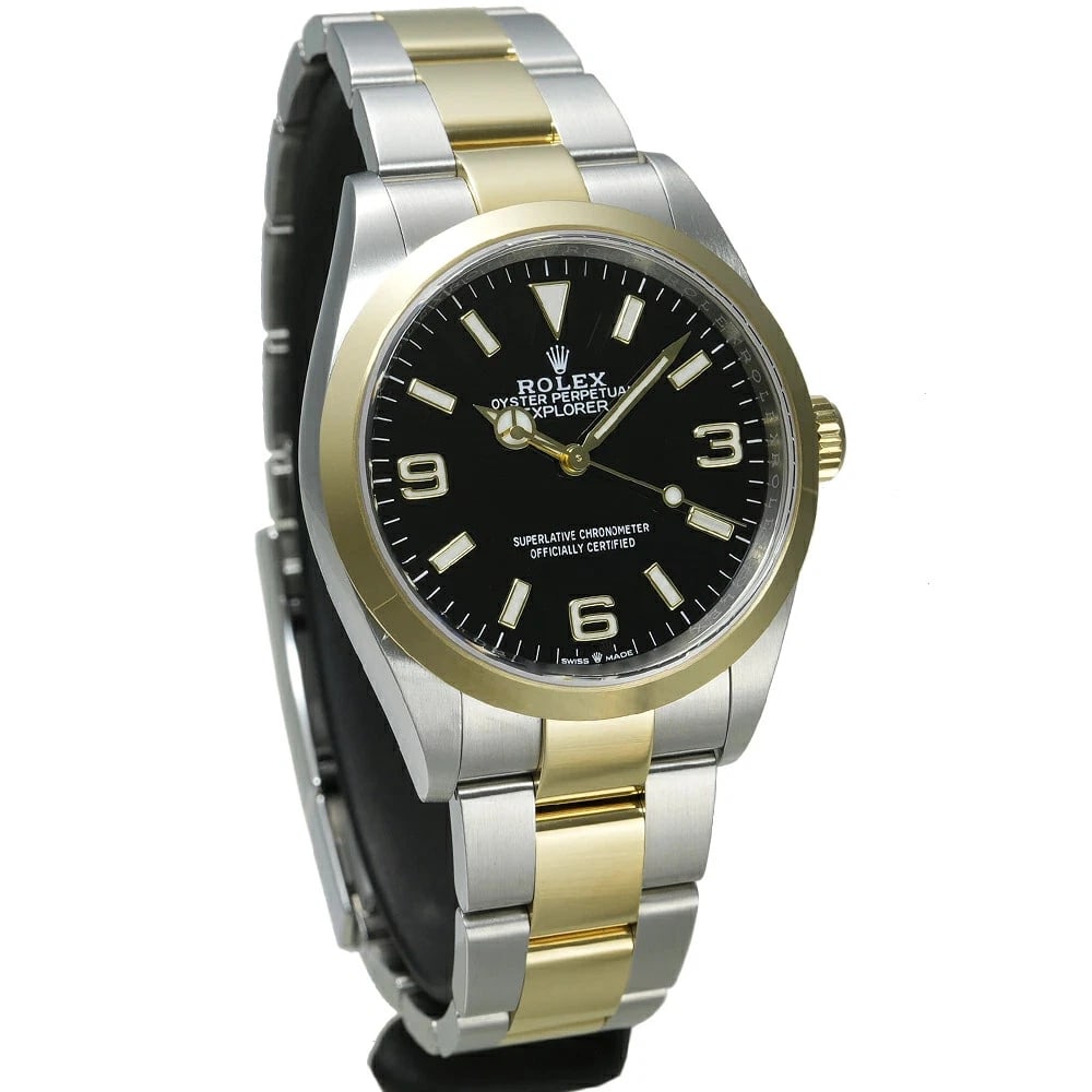 ROLEX EXPLORER BLACK WATCH - 2