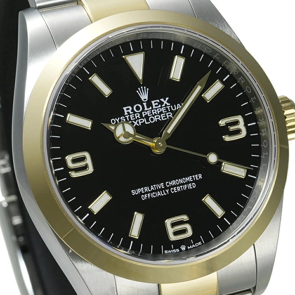 ROLEX EXPLORER BLACK WATCH - 3