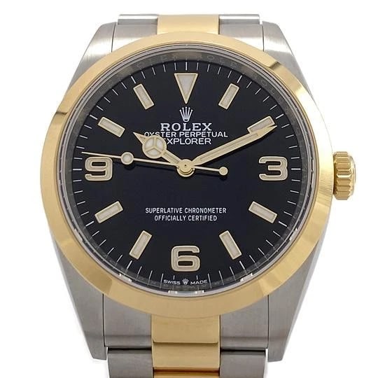 ROLEX EXPLORER BLACK WATCH - 4