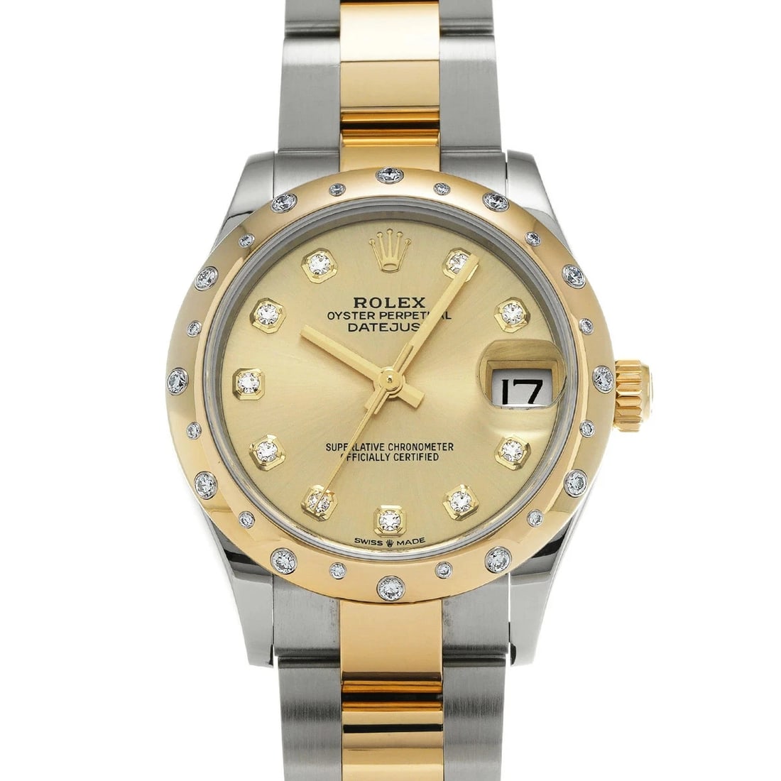 ROLEX DATEJUST WATCH: Rolex Datejust Watch Brand: ROLEX Type/Style: Wristwatch Material: Band Material Stainless Case Material Sapphire Crystal Color: Dial Color Size: Wrist Size 17.5cm Case Size 31x31mm Accessories: N