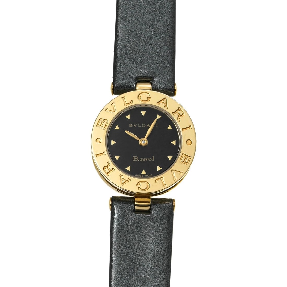 BULGARI B-ZERO1 BLACK WATCH: Bulgari B-Zero1 Black Watch Brand: BULGARI Type/Style: Wristwatch Material: Band Material Yellow Gold Case Material Sapphire Crystal Color: Dial Color Black Size: Wrist Size 16cm Case Size 22.0 x
