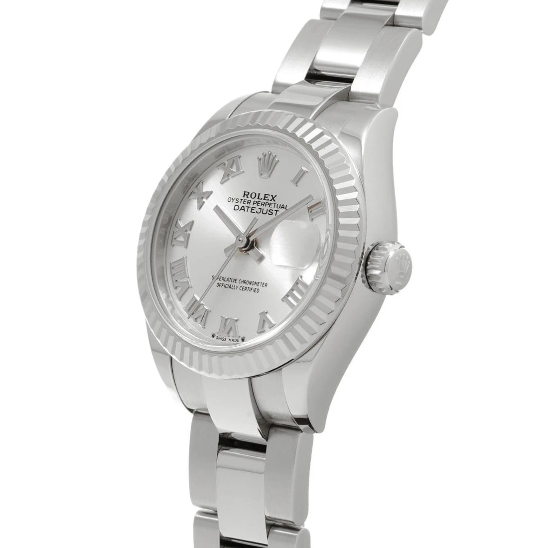 ROLEX DATEJUST SILVER WATCH - 2