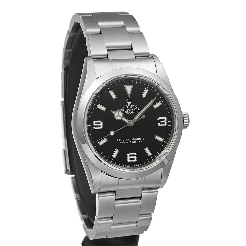 ROLEX EXPLORER BLACK WATCH - 2