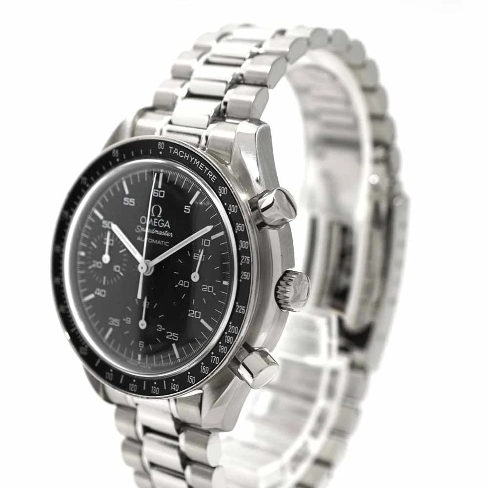 OMEGA SPEEDMASTER AUTOMATIC BLACK WATCH - 2