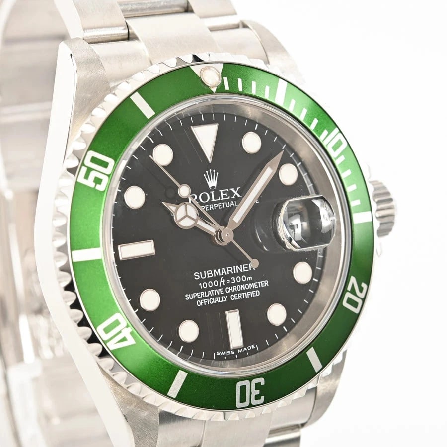 ROLEX BLACK WATCH - 4