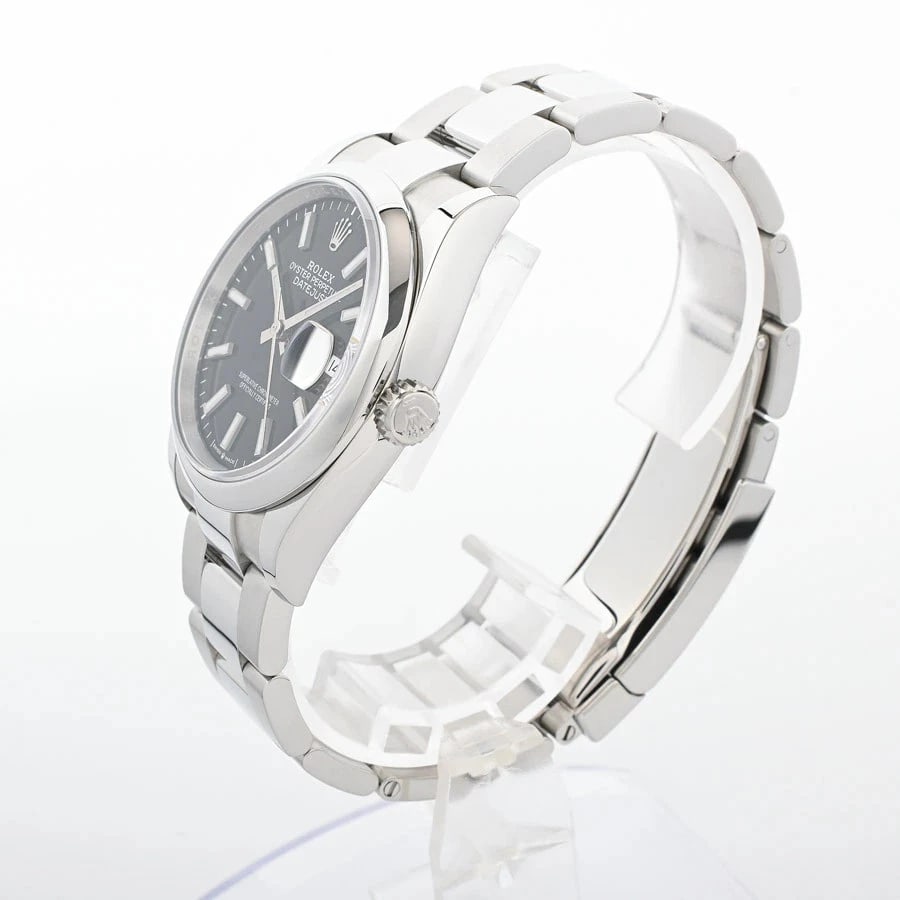 ROLEX BLACK WATCH - 2