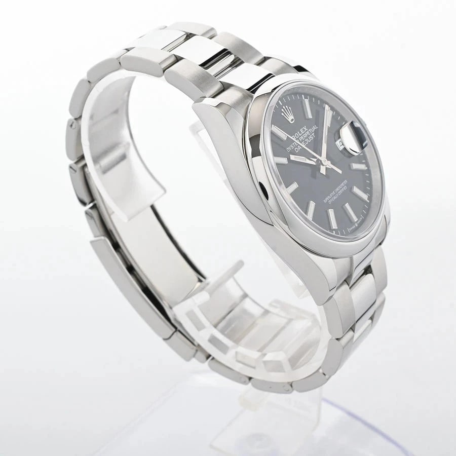 ROLEX BLACK WATCH - 3