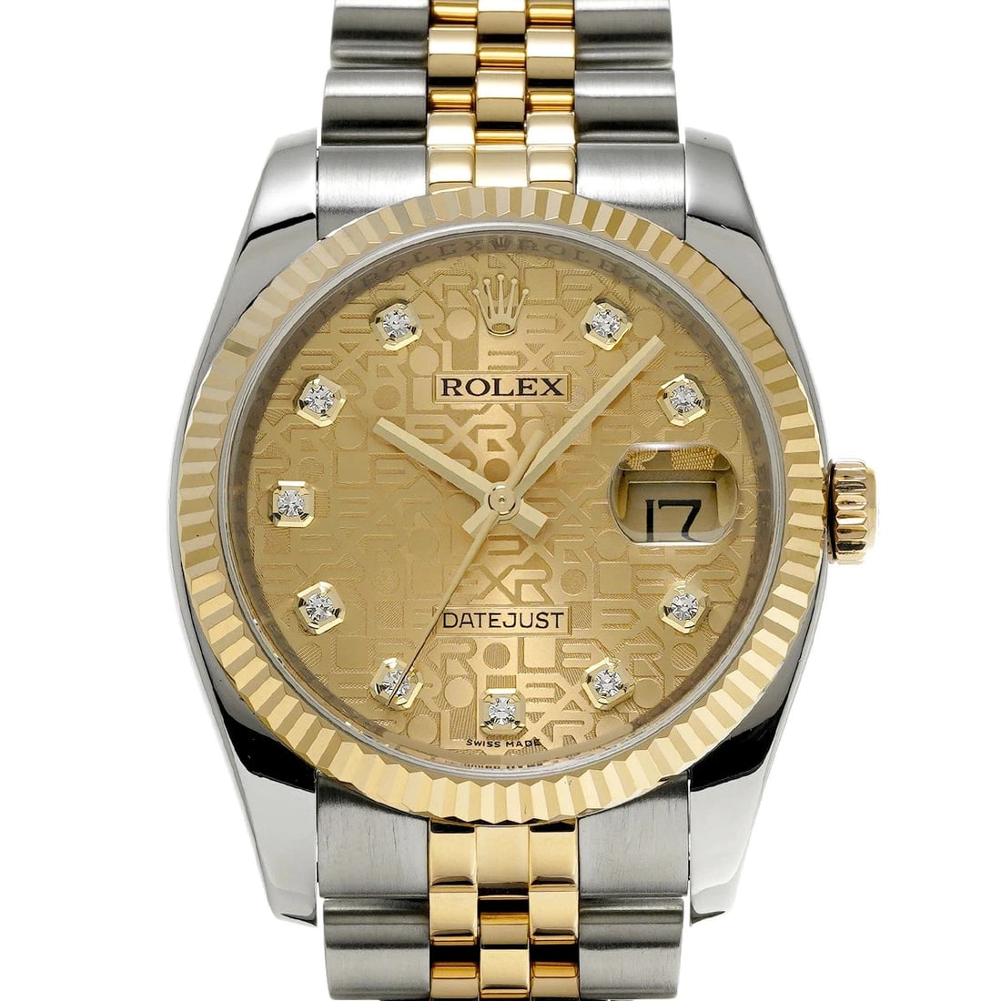 ROLEX DATEJUST WATCH: Rolex Datejust Watch Brand: ROLEX Type/Style: Wristwatch Material: Band Material Stainless Case Material Sapphire Crystal Color: Dial Color NONE Size: Wrist Size 17cm Case Size 36 x 36 mm Accessor