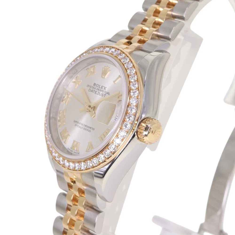 ROLEX DATEJUST SILVER WATCH - 2