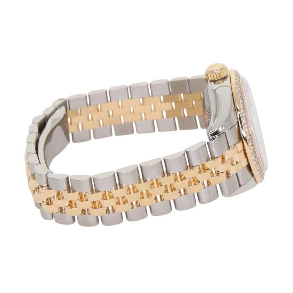 ROLEX DATEJUST SILVER WATCH - 5