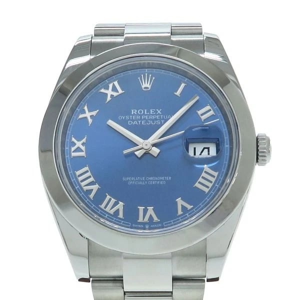 ROLEX DATEJUST WATCH: Rolex Datejust Watch Brand: ROLEX Type/Style: Wristwatch Material: Case Material N/A Band Material Stainless Steel Color: Dial Color NONE Size: Wrist Size 17.5cm Case Size 41mm Accessories: None <
