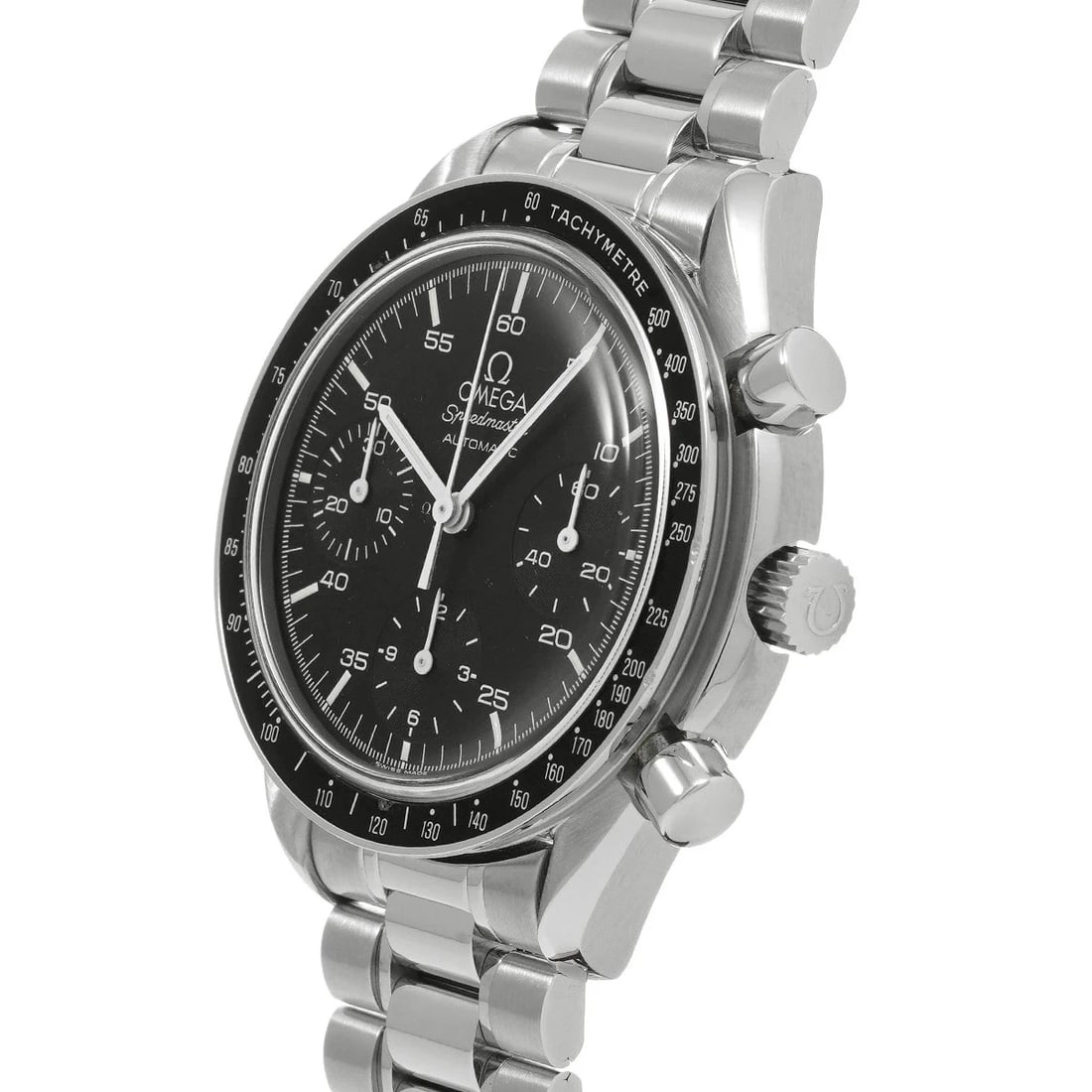 OMEGA SPEEDMASTER AUTOMATIC BLACK WATCH - 2