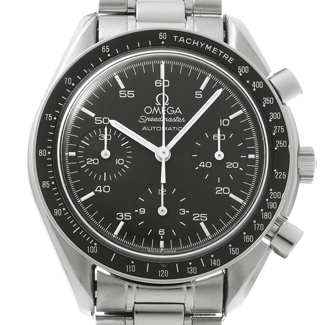 OMEGA SPEEDMASTER AUTOMATIC BLACK WATCH - 4