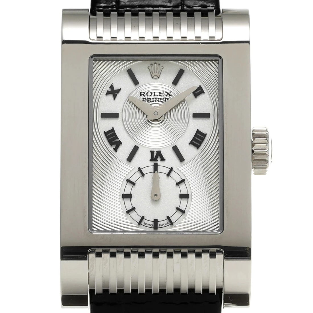 ROLEX PRINCE SILVER WATCH - 4