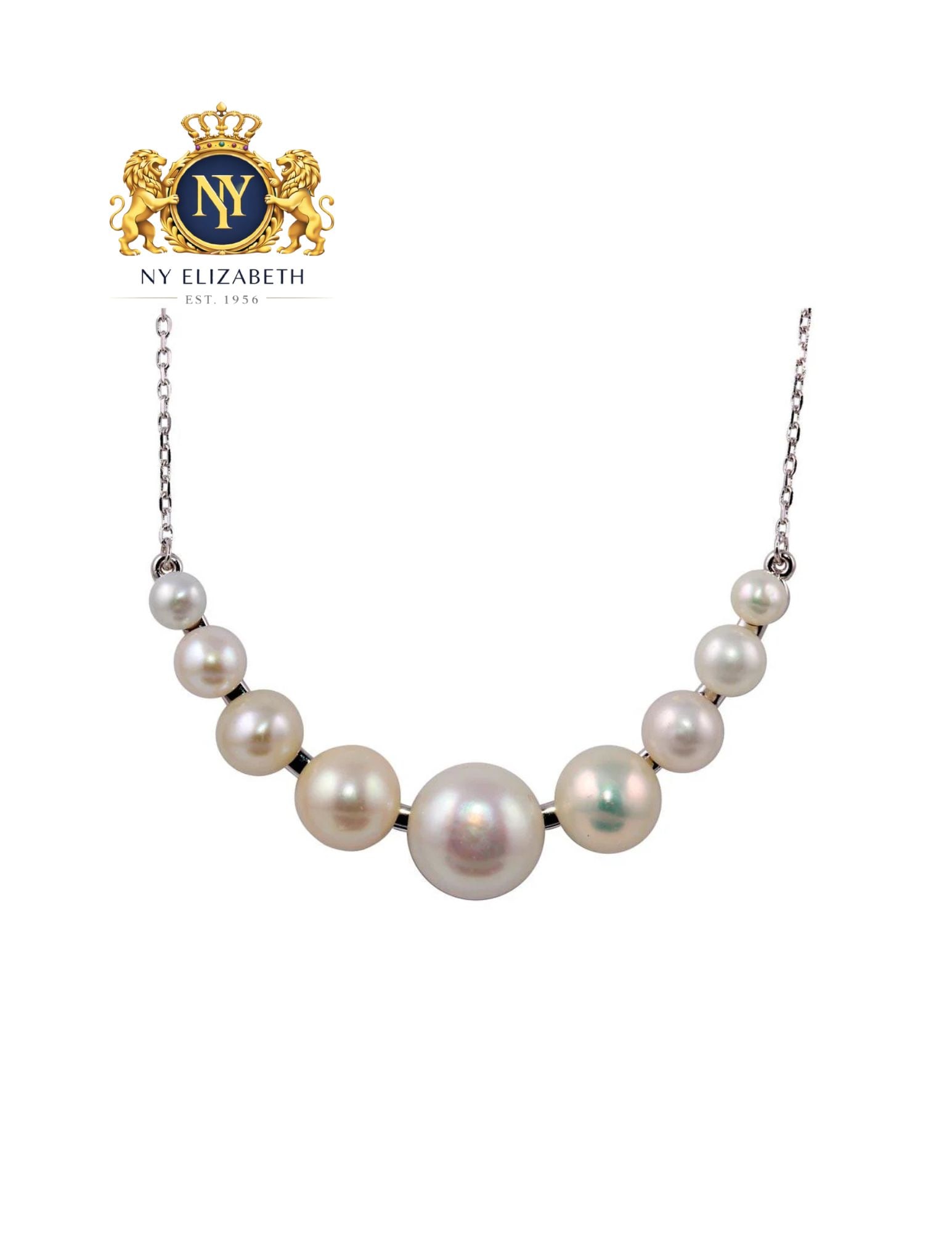 RHODIUM PLATED 925 STERLING SILVER WHITE PEARL PENDANT NECKLACE: Rhodium Plated 925 Sterling Silver White Pearl Pendant Necklace Metal: 925 Sterling Silver Plating: Nickel Free Rhodium Plated Dimensions: 19.2mm x 5.1mm Length: 16 + 2 inch Extension Accessories: Non