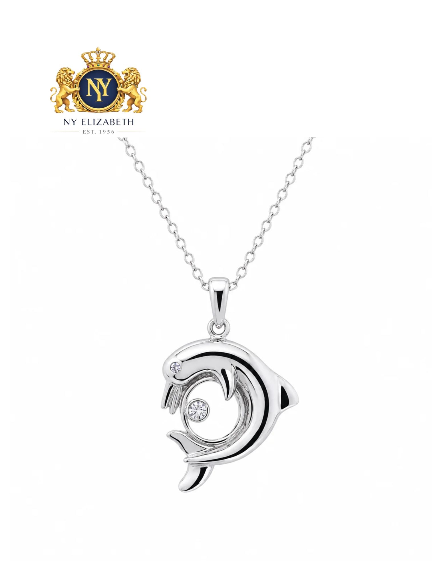 RHODIUM PLATED 925 STERLING SILVER PENDANT NECKLACE: Rhodium Plated 925 Sterling Silver CZ Pendant Necklace Metal: 925 Sterling Silver Plating: Nickel Free Rhodium Plated Stone: Cubic Zirconia Stones Dimensions: 24mm x 33mm Length: 16 + 2 inch Extension