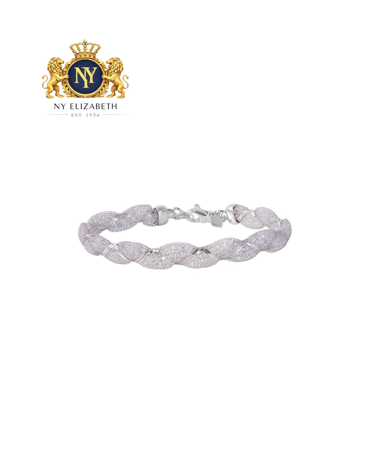 SILVER 925 RHODIUM PLATED ITALIAN BRACELET: Silver 925 Rhodium Plated CZ Italian Bracelet Metal: 925 Sterling Silver Plating: Rhodium Plated Stone: cubic zirconia Length: None Accessories: None Notice: When purchasing pre-owned goods, please