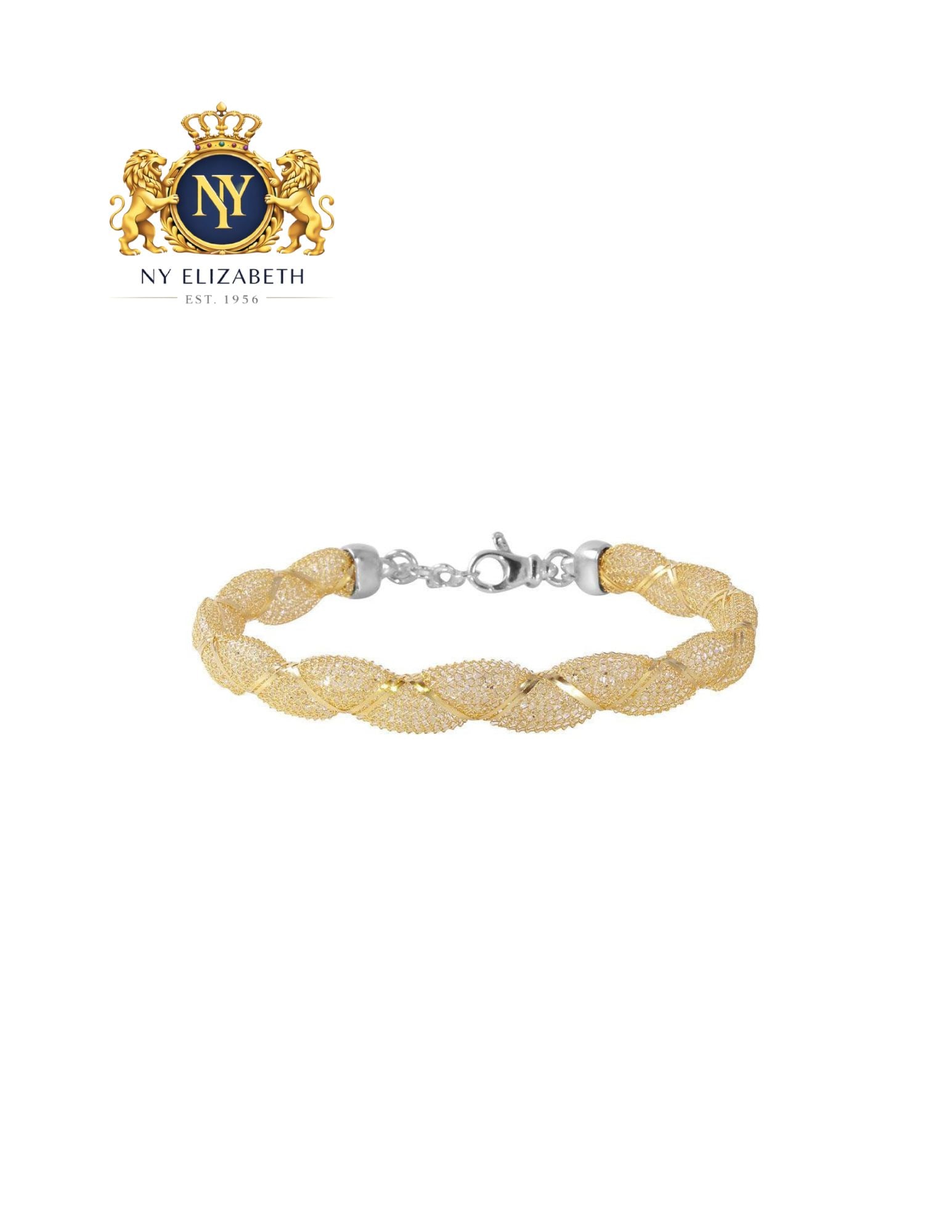 SILVER 925 GOLD PLATED ITALIAN BRACELET: Silver 925 Gold Plated CZ Italian Bracelet Metal: 925 Sterling Silver Plating: Gold Plated Stone: cubic zirconia Length: None Accessories: None Notice: When purchasing pre-owned goods, please refer