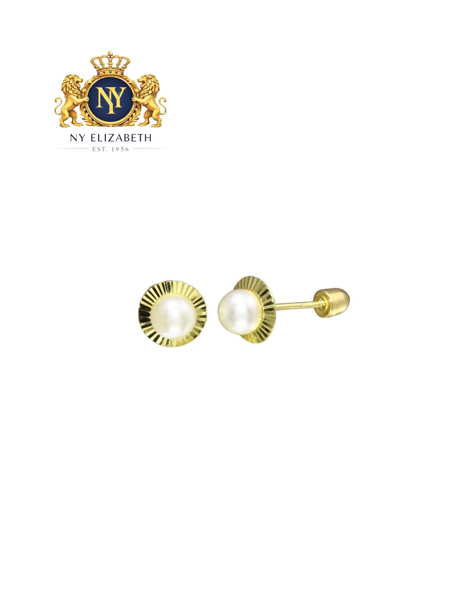 14 KARAT YELLOW GOLD 4MM PEARL CENTER DIAMOND EARRING: 14 Karat Yellow Gold 4mm Pearl Center Diamond Earring Metal: 14 Karat Gold Stone: Pearls Dimensions: 6.2mm Length: None Accessories: None Notice: When purchasing pre-owned goods, please refer to th