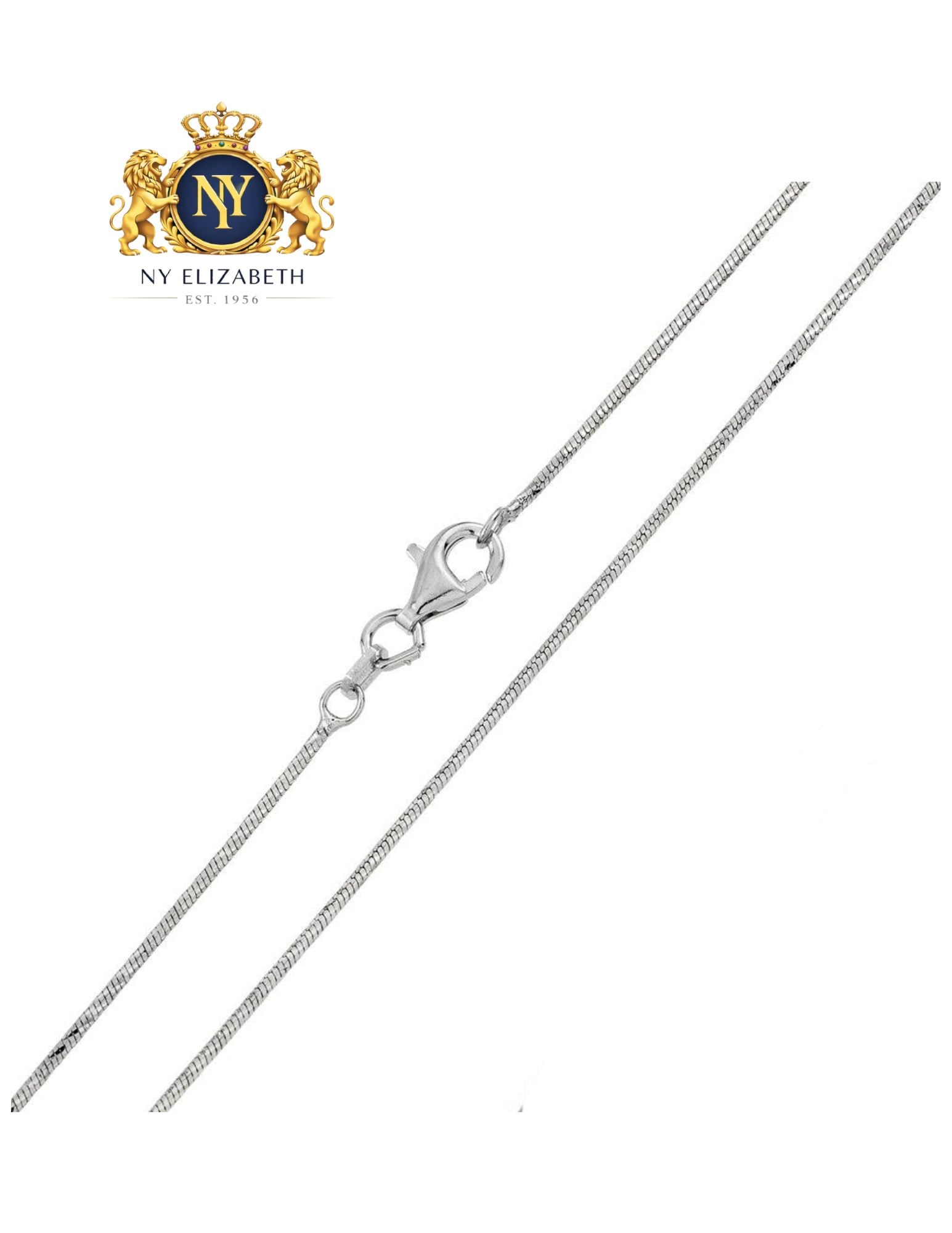 SNAKE ROUND 020 TWISTED DC SILVER 925 RHODIUM PLATED CHAIN: Snake Round 020 Twisted DC Silver 925 Rhodium Plated Chain Metal: 925 Sterling Silver Plating: Rhodium Plated Weight: 12.6grams Length: 16Inches Accessories: None Notice: When purchasing pre-owned