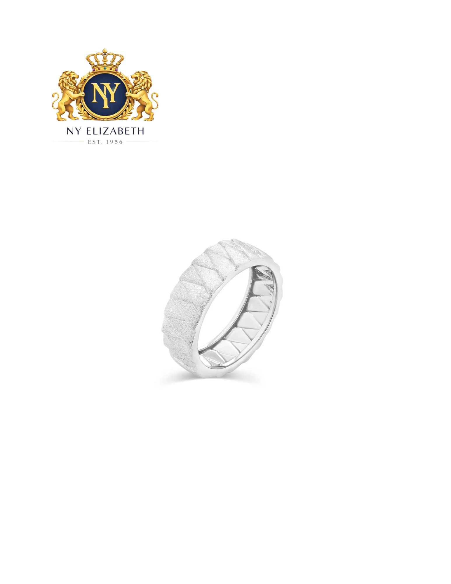 RHODIUM PLATED 925 STERLING SILVER MEN'S DIAMOND CUT TEXTURED WIDE BAND RING: Rhodium Plated 925 Sterling Silver Men's Diamond Cut Textured Wide Band Ring Metal: 925 Sterling Silver Plating: Rhodium Plated Ring Size:: 9 US Accessories: None Notice: When purchasing pre-owned goo