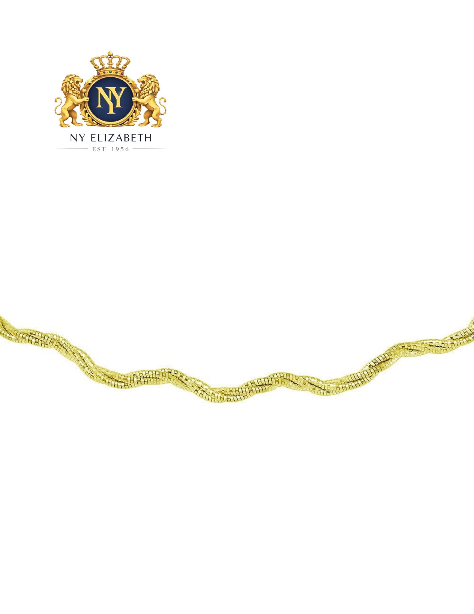 925 STERLING SILVER THREE LAYER WAVE OMEGA SPRING CHAIN: 925 Sterling Silver Three Layer Wave Omega Spring Chain Metal: 925 Sterling Silver Plating: Gold Plated Weight: 12.6 grams Length: 16Inches Accessories: None Notice: When purchasing pre-owned goods