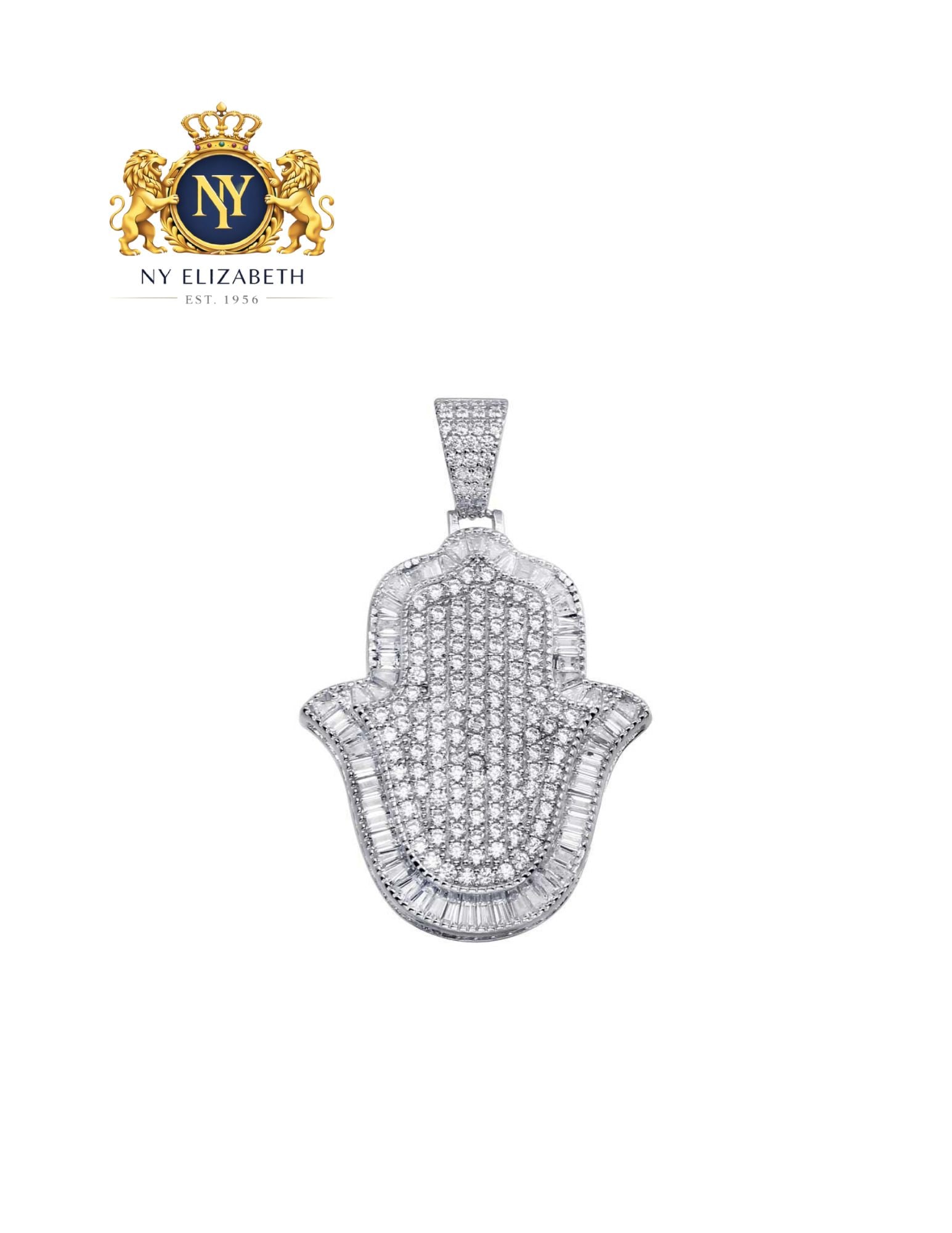 RHODIUM PLATED 925 STERLING SILVER HIP HOP PENDANT: Rhodium Plated 925 Sterling Silver Hip Hop Pendant Metal: 925 Sterling Silver Plating: Rhodium Plated Weight: 11.9 Grams Length: None Accessories: None Notice: When purchasing pre-owned goods, please