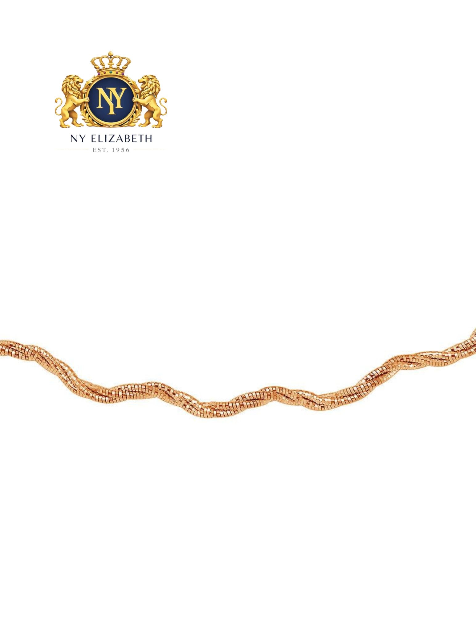 925 STERLING SILVER THREE LAYER WAVE OMEGA SPRING CHAIN: 925 Sterling Silver Three Layer Wave Omega Spring Chain Metal: 925 Sterling Silver Plating: Rose Gold Plated Weight: 12.7 grams Length: 16Inches Accessories: None Notice: When purchasing pre-owned