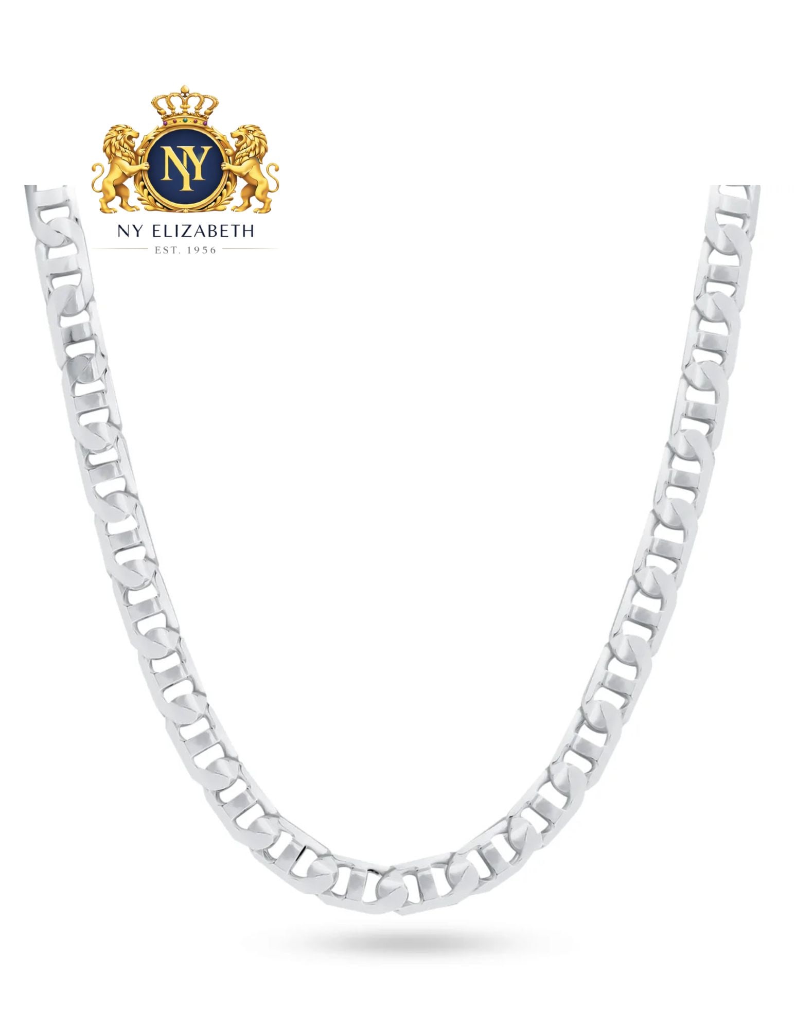 925 STERLING SILVER DALLAS CHAIN: 925 Sterling Silver Dallas Chain Metal: 925 Sterling Silver Weight: 12.7 grams Length: 8Inches Accessories: None Notice: When purchasing pre-owned goods, please refer to the photos of the items to