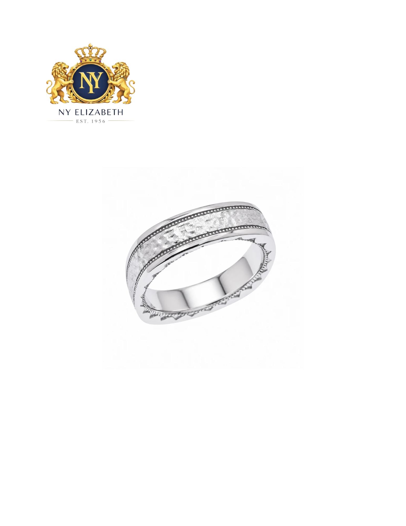 RHODIUM PLATED 925 STERLING SILVER MEN'S SATIN FINISH TEXTURED RING: Rhodium Plated 925 Sterling Silver Men's Satin Finish Textured Ring Metal: 925 Sterling Silver Plating: Rhodium Plated Stone: N/A Ring Size:: 11 US Accessories: None Notice: When purchasing pre-own