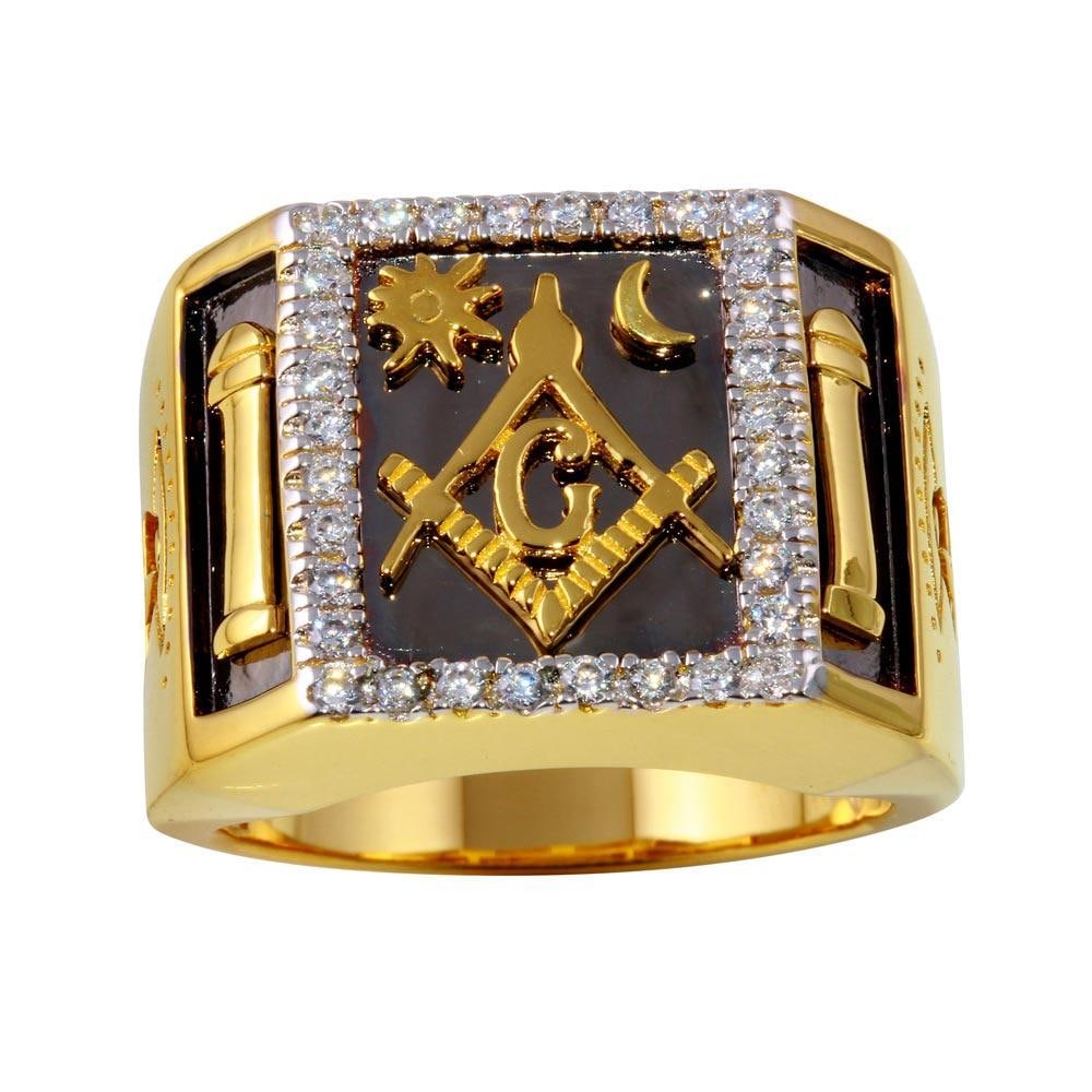 CLEARANCE - TWO-TONE 925 STERLING SILVER RING WITH CZ: Clearance - Two-Tone 925 Sterling Silver Ring with CZ Metal: 925 Sterling Silver Plating: Nickel Free Black Rhodium and Gold Plated Stone: Cubic Zirconia Stones Ring Size:: 9 US Accessories: None N