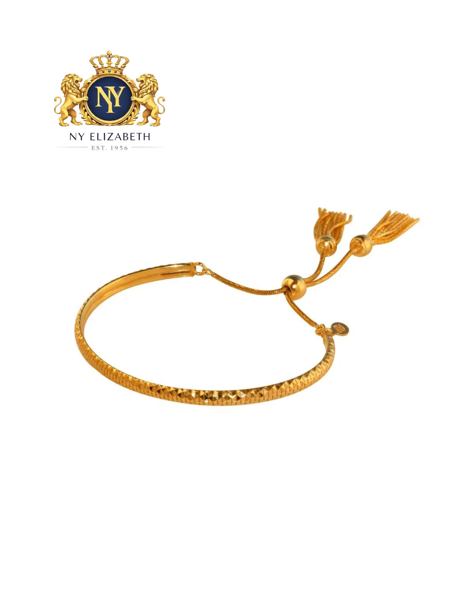 ROSE GOLD PLATED 925 STERLING SILVER DC BRACELET WITH TASSEL: Rose Gold Plated 925 Sterling Silver DC Bracelet with Tassel Metal: 925 Sterling Silver Plating: Nickel Free Rose Gold Plated Weight: 8.3 grams Length: Adjustable Accessories: None Notice: When