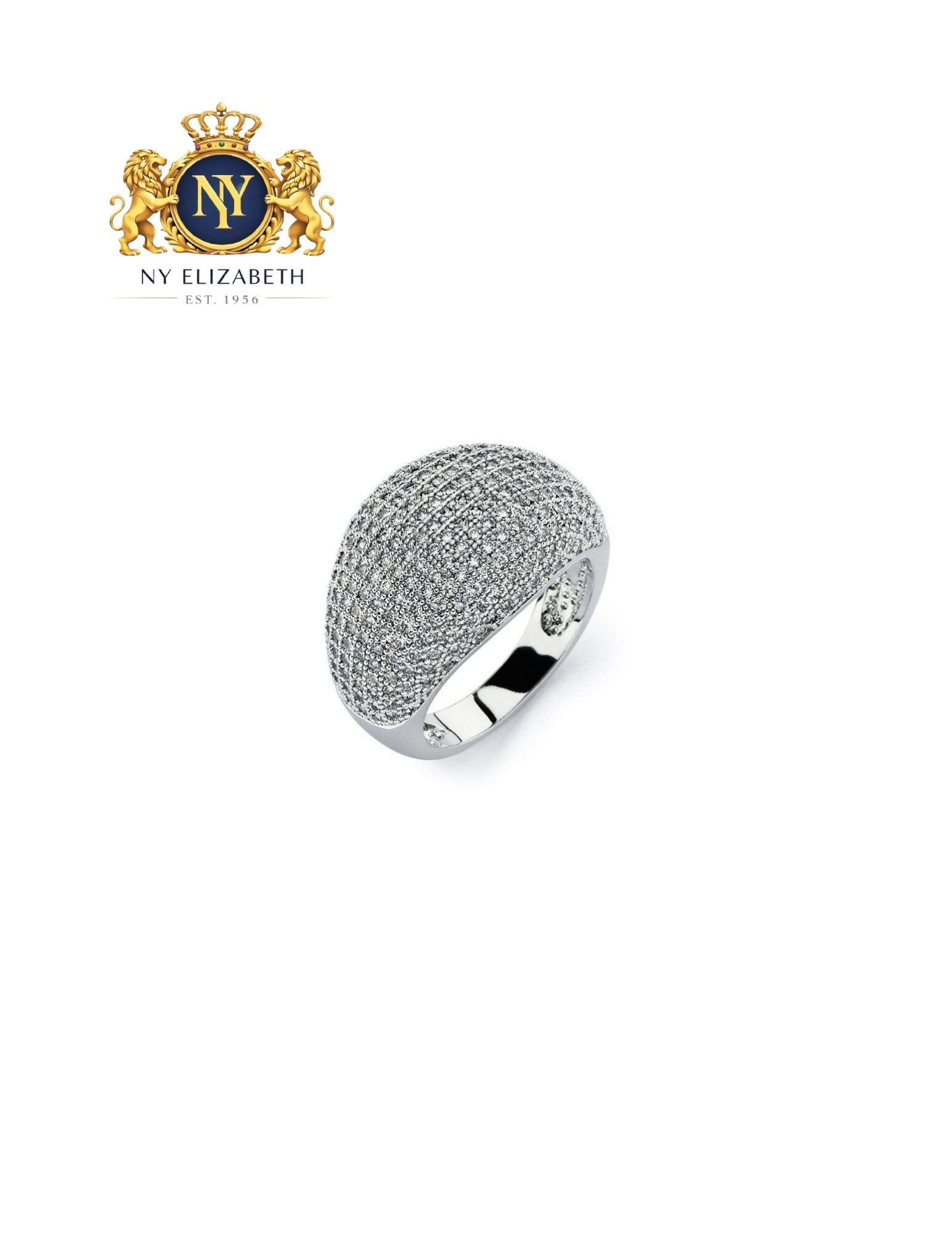 SILVER 925 RHODIUM PLATED CLEAR MICRO PAVE SET RING: Silver 925 Rhodium Plated Clear Micro Pave Set CZ Ring Metal: 925 Sterling Silver Plating: Nickel Free Rhodium Plated Stone: CZ Stones Ring Size:: 8 US Accessories: None Notice: When purchasing pre