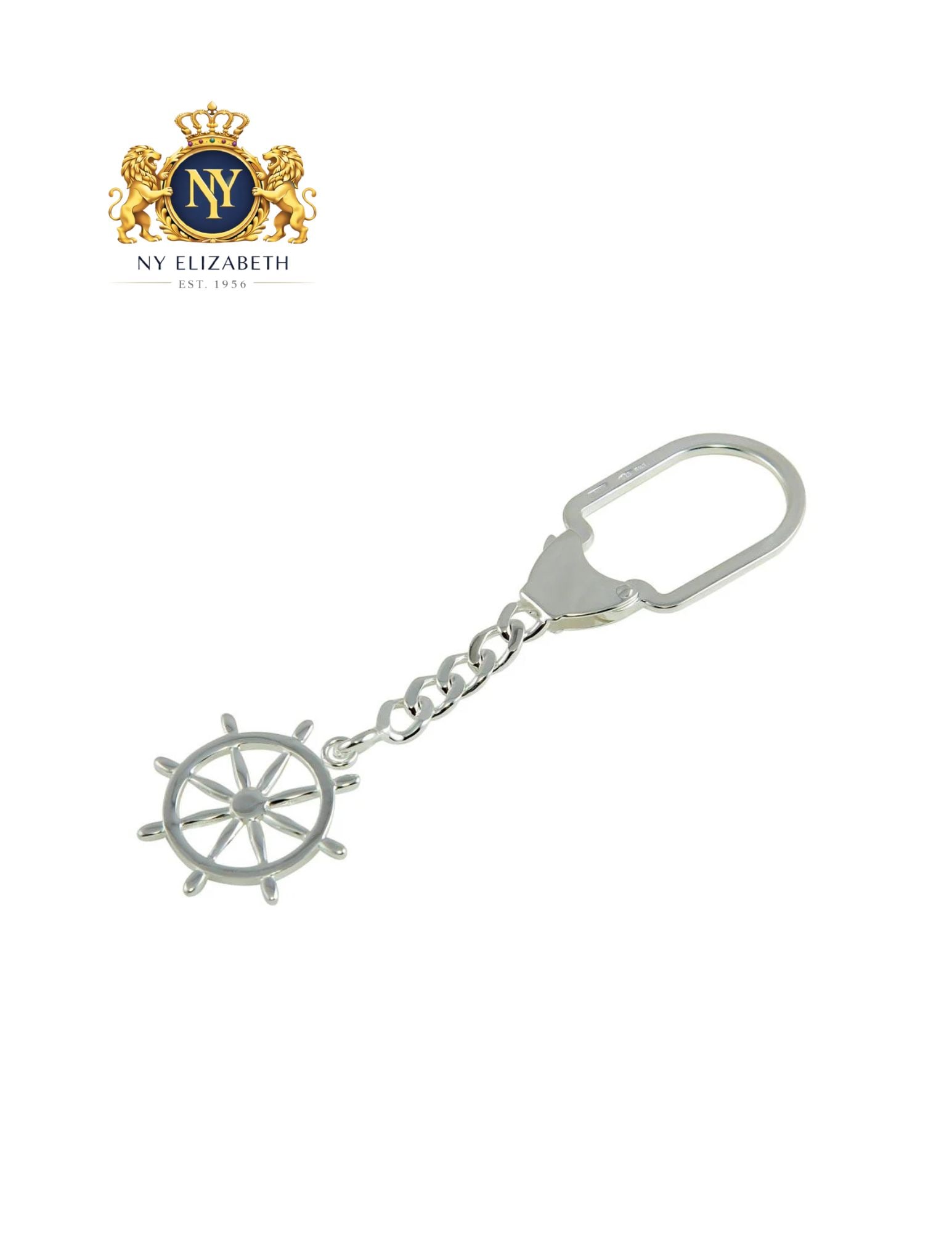 HIGH POLISHED 925 STERLING SILVER ANCHOR KEYCHAIN: High Polished 925 Sterling Silver Anchor Keychain Metal: 925 Sterling Silver Weight: 10.5 Grams Length: 3.5 Inches Accessories: None Notice: When purchasing pre-owned goods, please refer to the photos