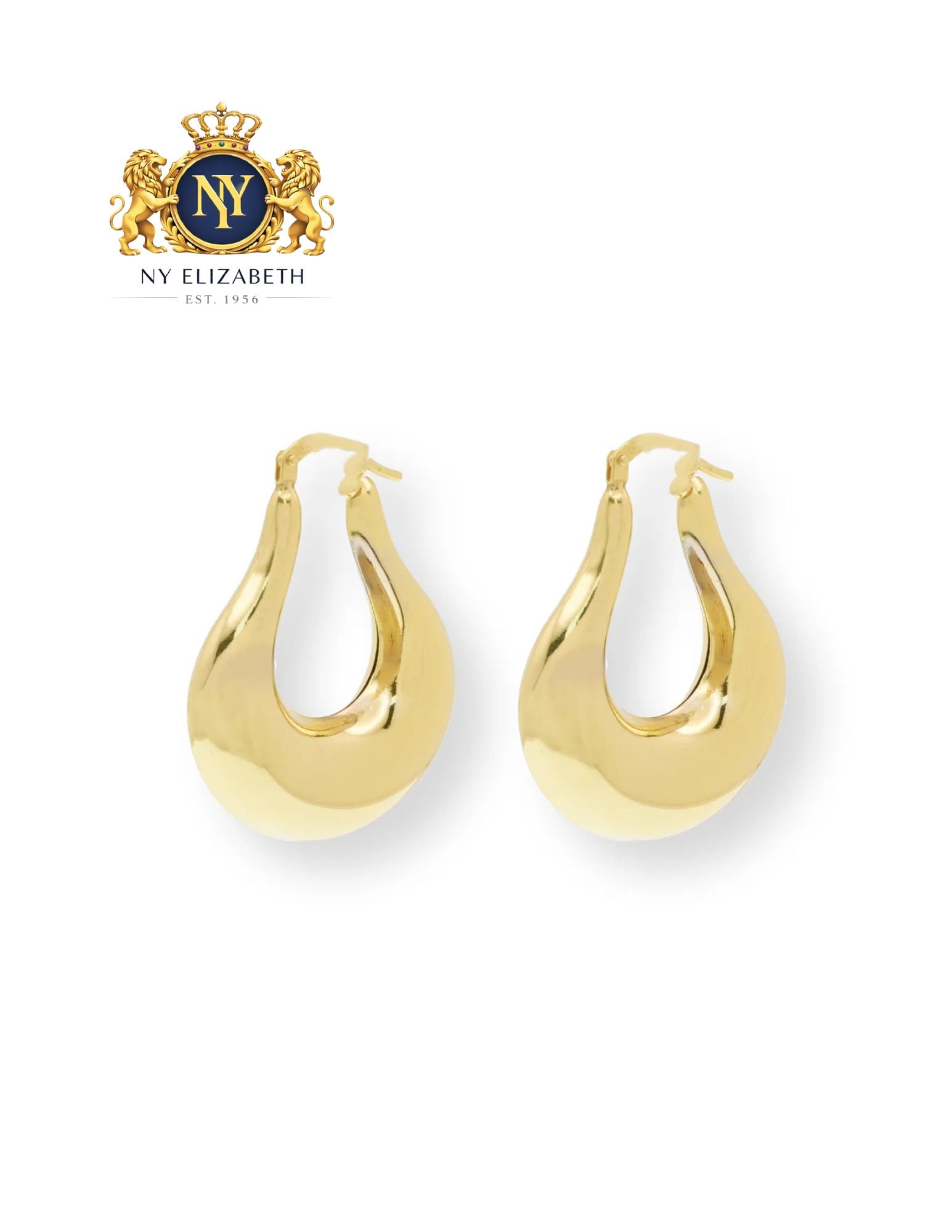 925 STERLING SILVER SILVER PUFFED CHUNKY LOCK EARRINGS: 925 Sterling Silver Silver Puffed Chunky Lock Earrings Metal: 925 Sterling Silver Plating: Gold Plated Dimensions: 26.5mm x 29.5mm Length: None Accessories: None Notice: When purchasing pre-owned g
