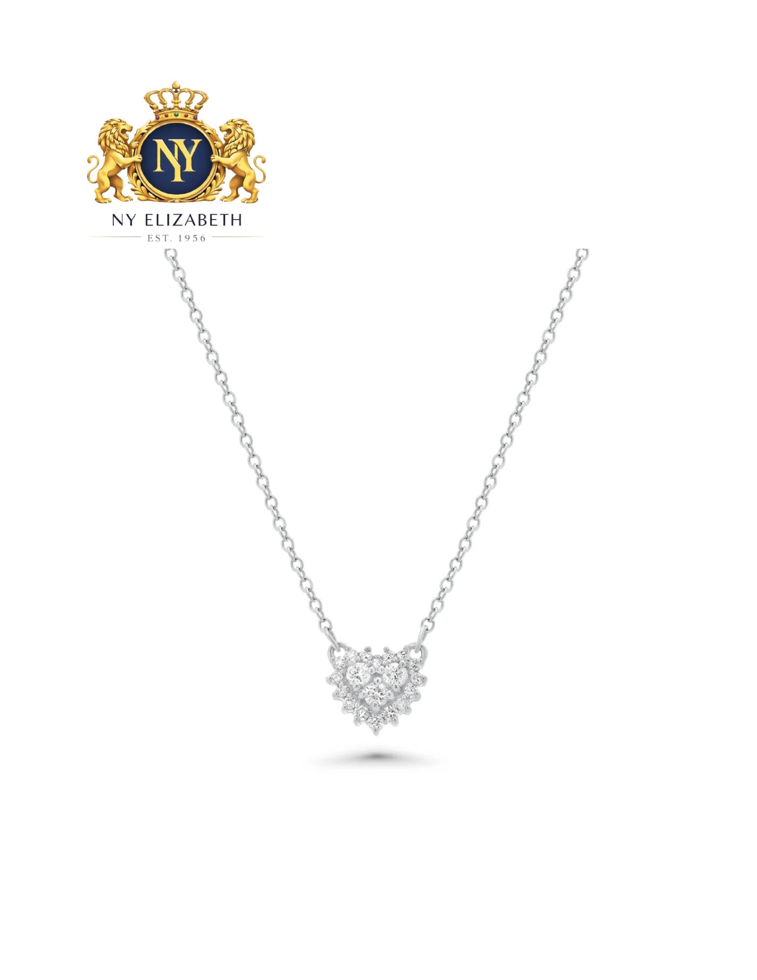 RHODIUM PLATED 925 STERLING SILVER LAB GROWN DIAMOND PENDANT NECKLACE: Rhodium Plated 925 Sterling Silver Lab Grown Diamond Pendant Necklace Metal: 925 Sterling Silver Plating: Rhodium Plated Stone: Lab-Grown Diamond Length: 16Inches + 2InchesExtension Accessories: None 