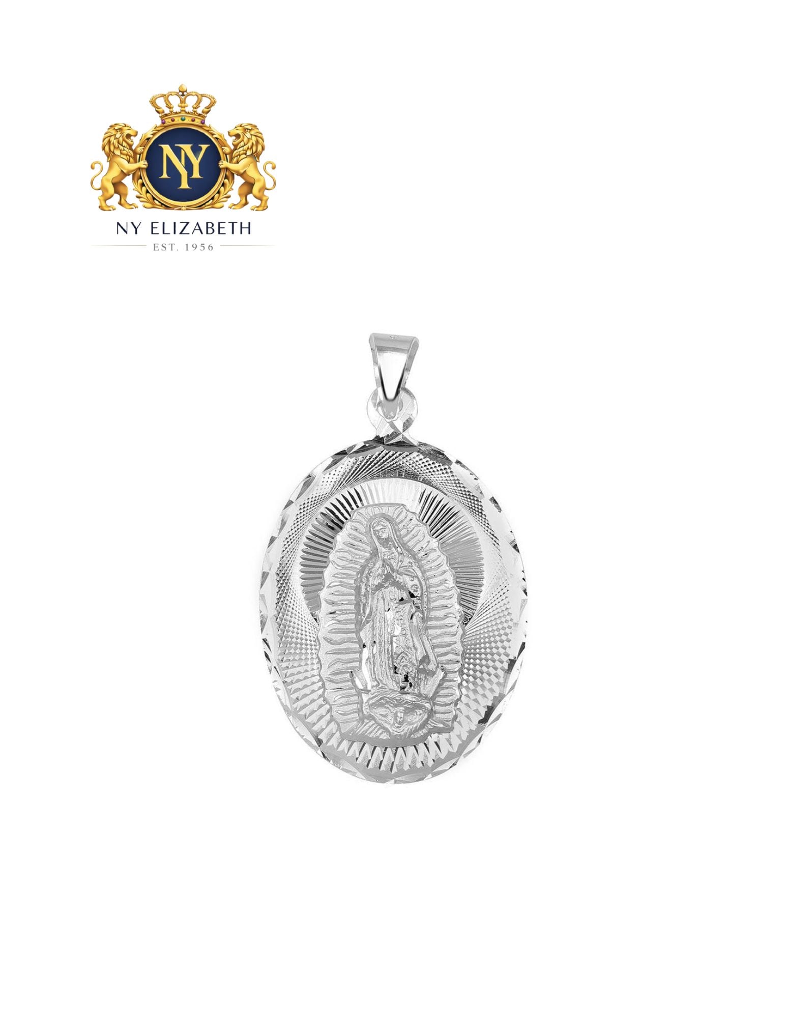 HIGH POLISHED 925 STERLING SILVER DIAMOND CUT PENDANT: High Polished 925 Sterling Silver Diamond Cut Pendant Metal: 925 Sterling Silver Plating: High Polished Dimensions: 26mm x 45mm Weight: 8 grams Length: None Accessories: None Notice: When