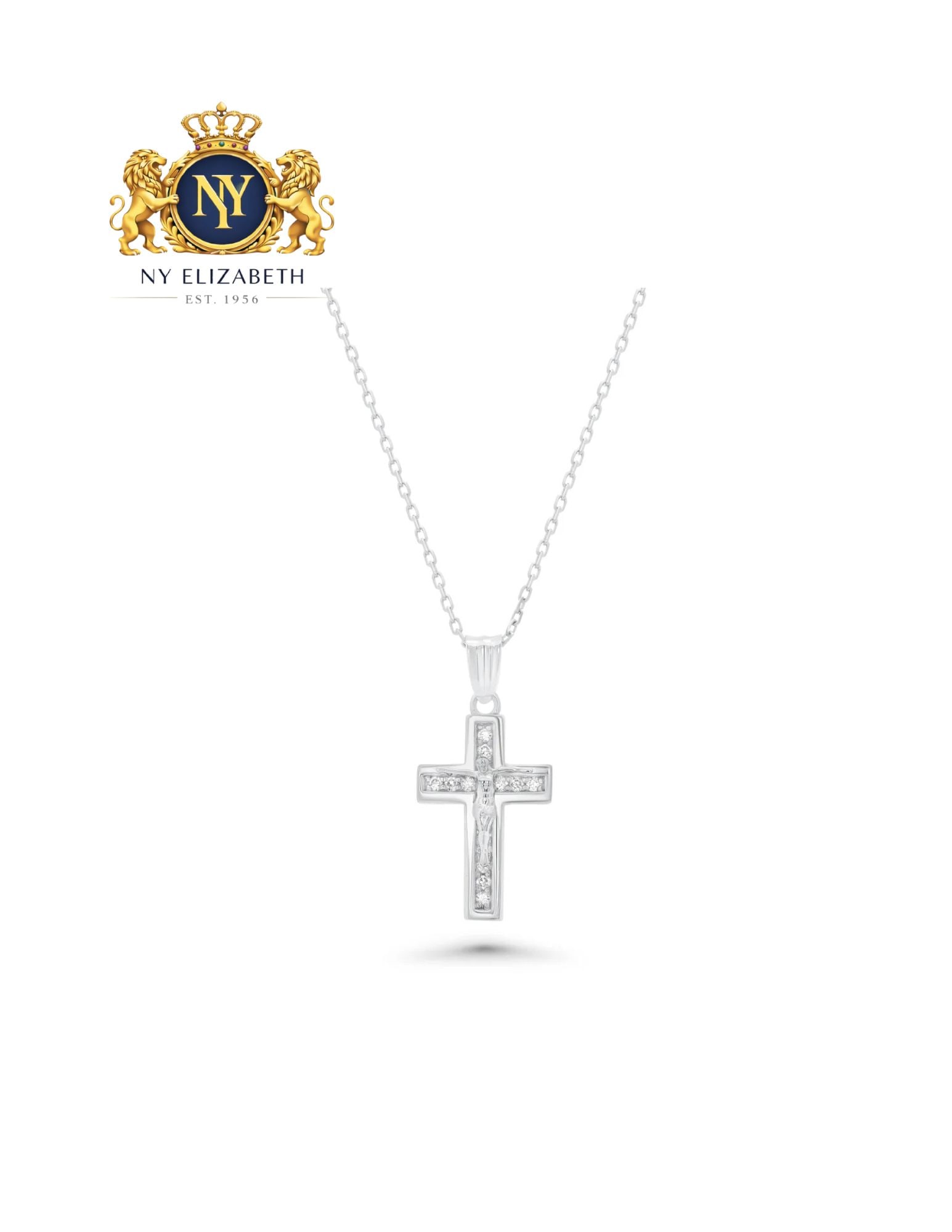 RHODIUM PLATED 925 STERLING SILVER LAB-GROWN DIAMOND PENDANT NECKLACE: Rhodium Plated 925 Sterling Silver Lab-Grown Diamond Pendant Necklace Metal: 925 Sterling Silver Plating: Rhodium Plated Stone: Lab-Grown Diamond Length: 16Inches + 2InchesExtension Accessories: None 