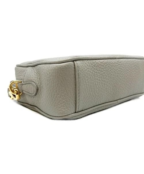 PRADA LEATHER MINI SHOULDER BAG - 4